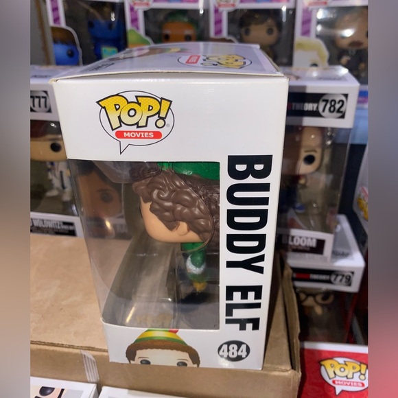 Funko POP! Movies - Elf Vinyl Figure - BUDDY THE ELF with Syrup #484 - Picture 2 of 4